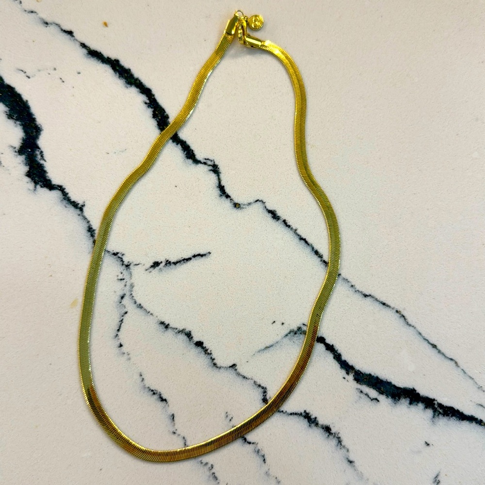 Gorjana Gold Sleek Necklace